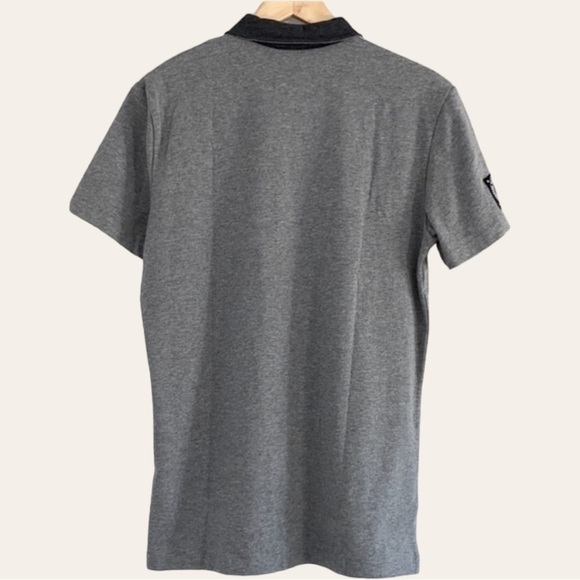 NWT Rufen Gray And Black Polo Shirt - Picture 2 of 14